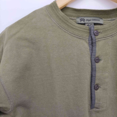 ナイジェルケーボン NIGEL CABOURN CC22 HENLEY NECK SHIRT メンズ JPN:46