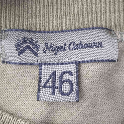 ナイジェルケーボン NIGEL CABOURN CC22 HENLEY NECK SHIRT メンズ JPN:46