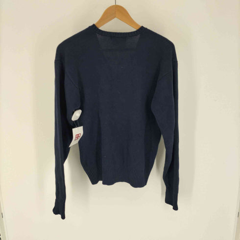 ポロバイラルフローレン Polo by RALPH LAUREN ポニー刺繍 Vネック コットン ニット レディース 170