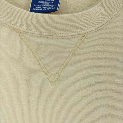 チャンピオン Champion 90-00S スプリクトロゴ 刺繍 Vガゼット クルーネック スウェット メンズ import:M