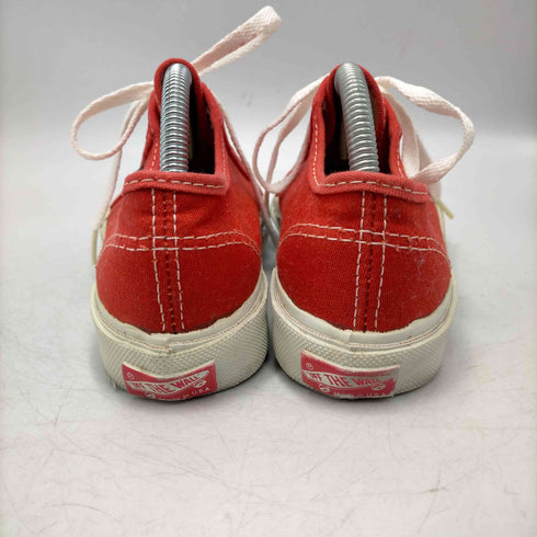 バンズ VANS 80-90S USA製 RED CANVAS LOW ローカット スニーカー レディース