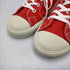 バンズ VANS 80-90S USA製 RED CANVAS LOW ローカット スニーカー レディース