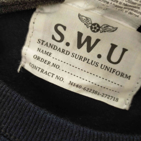 S.W.U USAF フロントプリントカットソー メンズ