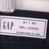 ギャップ Gap 90s loose orga 復刻モデル ブラックデニムパンツ メンズ 31X30