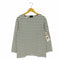 ルミノア Leminor フランス製 ボーダー ボートネックカットソー バスクシャツ メンズ import:M