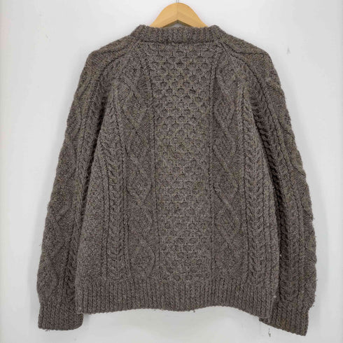 ランズエンド LANDS END 90s アイルランド製 フィッシャーマンニット アランニット レディース import:M