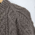 ランズエンド LANDS END 90s アイルランド製 フィッシャーマンニット アランニット レディース import:M