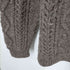 ランズエンド LANDS END 90s アイルランド製 フィッシャーマンニット アランニット レディース import:M