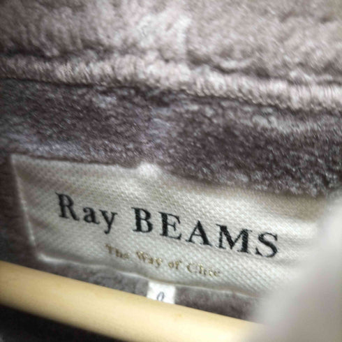 レイビームス Ray BEAMS 17AW フェイクムートン フーデッドコート レディース JPN:0