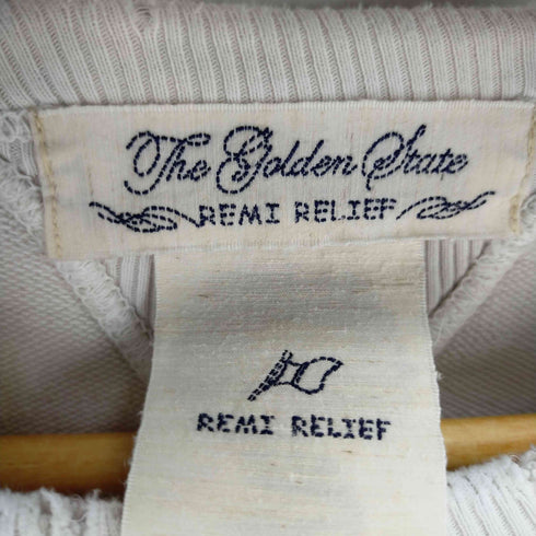 レミレリーフ REMI RELIEF ダメージ加工半袖スウェット メンズ JPN:L