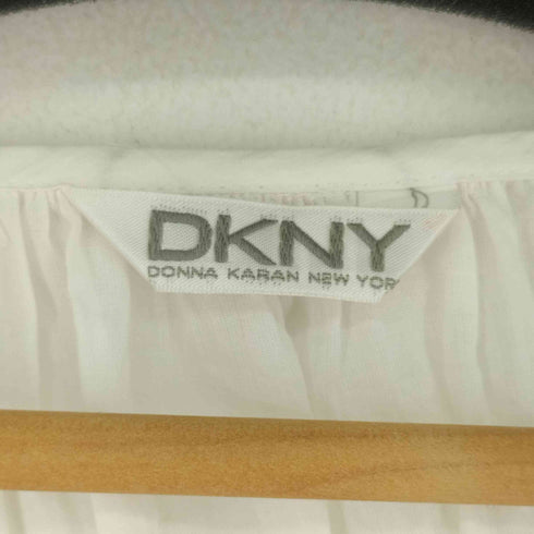 ダナキャランニューヨーク DKNY ギャザーブラウス レディース L