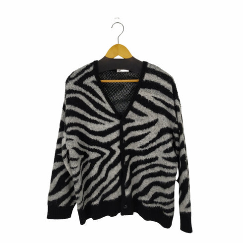 ティーケー タケオキクチ tk. TAKEO KIKUCHI ゼブラ柄シャギーカーディガン メンズ JPN:M