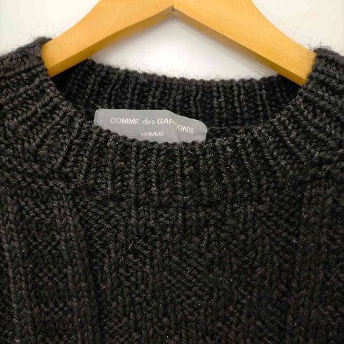 コムデギャルソンオム COMME des GARCONS HOMME 99AW ケーブル編みニット セーター メンズ