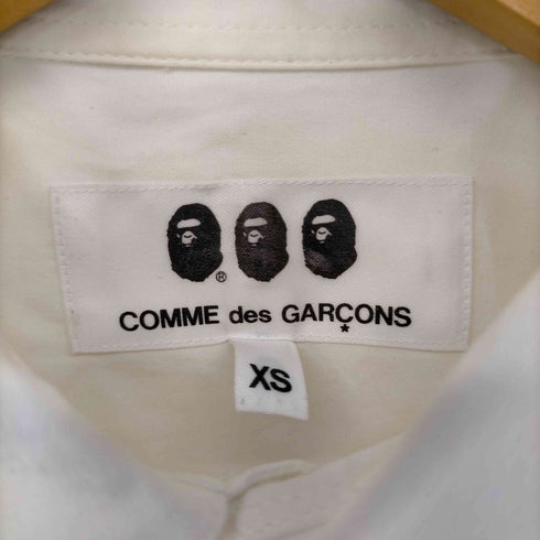 コムデギャルソン COMME des GARCONS SHIRT White プリントシャツ メンズ JPN:XS