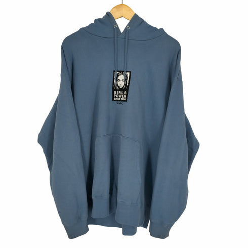 エックスガール X-girl FACE PATCH SWEAT HOODIE レディース JPN:L