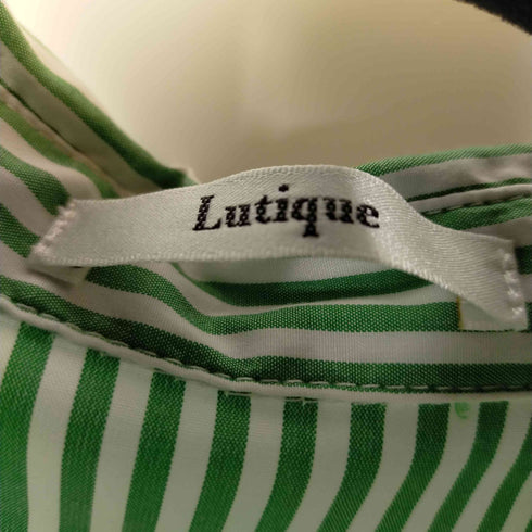 フルギ Lutique オーバーサイズストライプシャツ レディース ONE SIZE