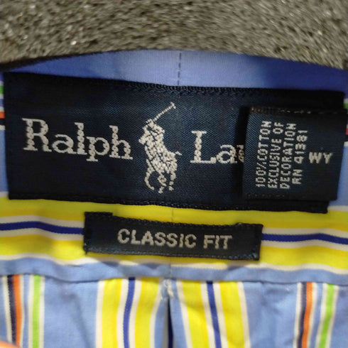 ラルフローレン RALPH LAUREN ストライプBDシャツ メンズ JPN:XL