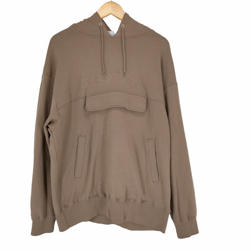 エックスガール X-girl FLAP POCKET SWEAT HOODIE レディース JPN:M