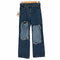 エックスガール X-girl DISTRESSED 2TONE DENIM レディース JPN:S