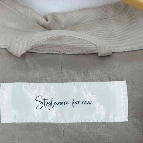 Stylevoice for xxx ドレストレンチコート レディース JPN:M
