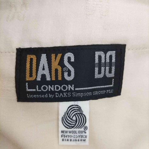 ダックスロンドン DAKS LONDON 2タックワイドスラックスパンツ メンズ 85
