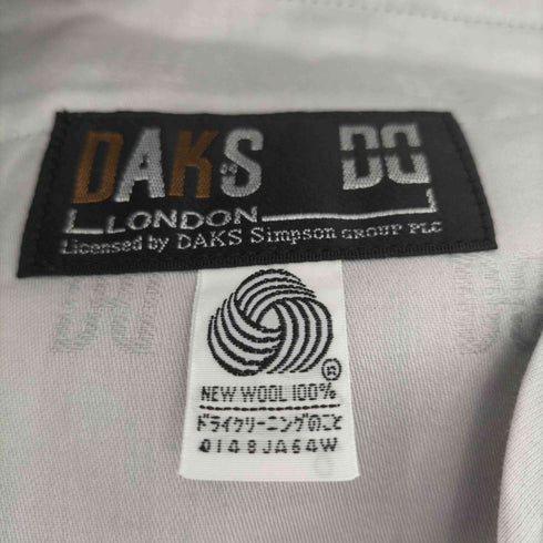 ダックスロンドン DAKS LONDON 2タックワイドスラックスパンツ メンズ 85