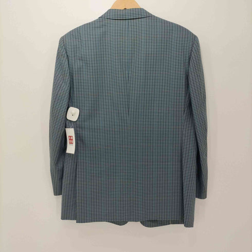 ダックスロンドン DAKS LONDON マルチカラー チェック柄2Bテーラードジャケット メンズ 94-84-165