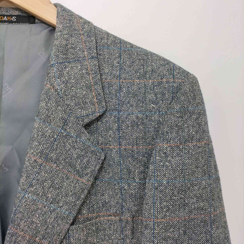ダックスロンドン DAKS LONDON シルク混 総柄2Bテーラードジャケット メンズ 96-86-170
