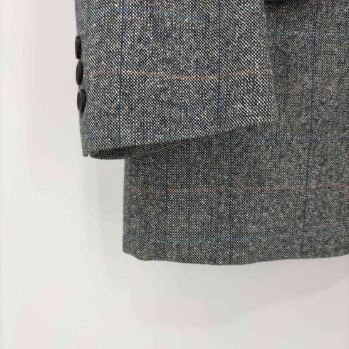 ダックスロンドン DAKS LONDON シルク混 総柄2Bテーラードジャケット メンズ 96-86-170