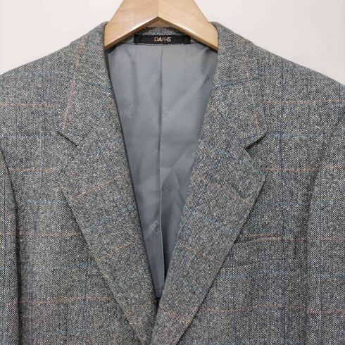 ダックスロンドン DAKS LONDON シルク混 総柄2Bテーラードジャケット メンズ 96-86-170