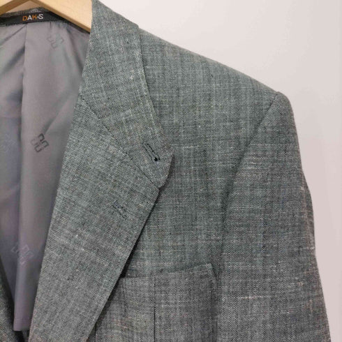 ダックスロンドン DAKS LONDON リネン混 2Bテーラードジャケット メンズ 96-86-170