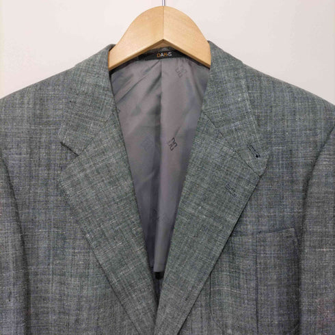 ダックスロンドン DAKS LONDON リネン混 2Bテーラードジャケット メンズ 96-86-170