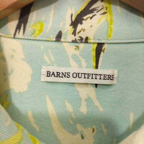 BARNS OUTFITTERS バーンズアウトフィッターズ 総柄半袖シャツ メンズ 2