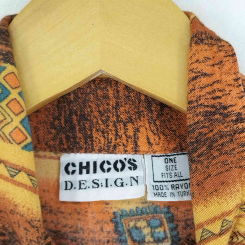 チコズデザイン CHICOS DESIGN 総柄レーヨン L/S シャツ メンズ ONE SIZE