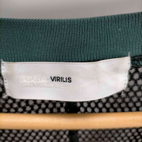 トーガビリリース TOGA VIRILIS 22SS HIGH TWIST JERSEY CARDIGAN メンズ 46