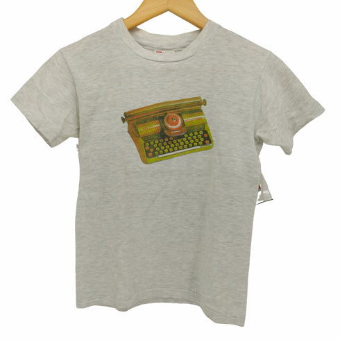 ヘインズ Hanes BEEFY シングルステッチ タイプライター プリント Tシャツ レディース JPN:M
