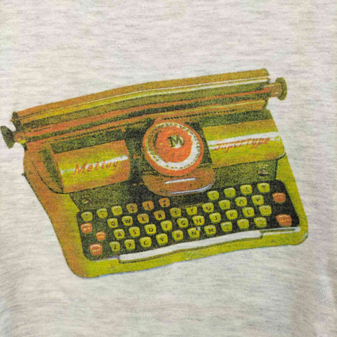 ヘインズ Hanes BEEFY シングルステッチ タイプライター プリント Tシャツ レディース JPN:M