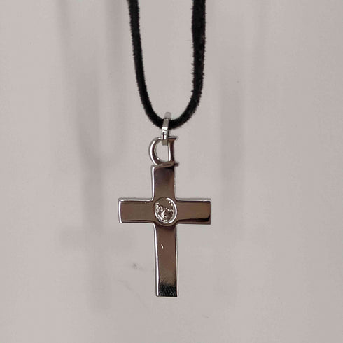 クリスチャンディオール Christian Dior クロスチョーカー 十字架ネックレス レディース