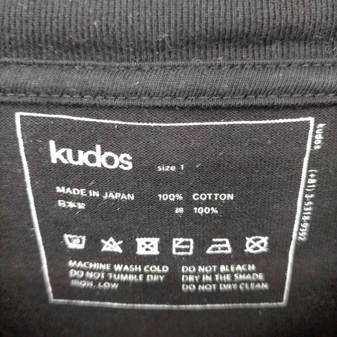 クードス KUDOS HEAVEN LONG T-SHIRT メンズ JPN:1