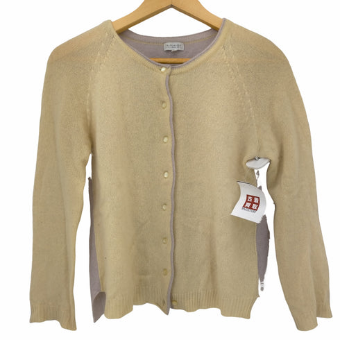 マッキントッシュフィロソフィー MACKINTOSH PHILOSOPHY 配色カラー カシミヤカーディガン レディース 38