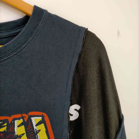 ディスカバード DISCOVERED ×GIDEAL. リメイクバンドTシャツ メンズ 3