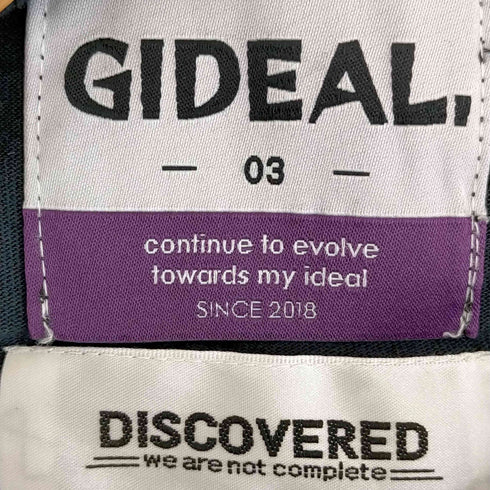 ディスカバード DISCOVERED ×GIDEAL. リメイクバンドTシャツ メンズ 3