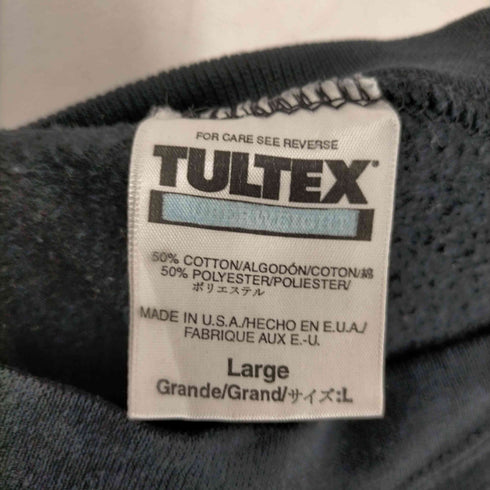 タルテックス TULTEX 企業ロゴ 裏起毛スウェット メンズ JPN:L