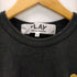 プレイコムデギャルソン PLAY COMME des GARCONS S/S ゴールドワッペンクルーネックTシャツ メンズ JPN:S