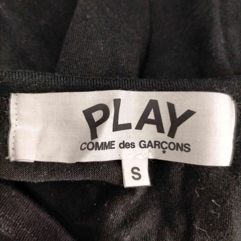 プレイコムデギャルソン PLAY COMME des GARCONS S/S ゴールドワッペンクルーネックTシャツ メンズ JPN:S