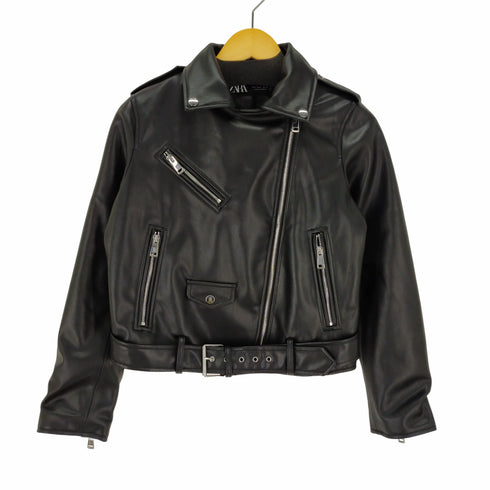 ザラ ZARA ダブルライダースジャケット メンズ JPN:L