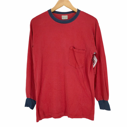 エルエルビーン L.L.Bean 80~90S 長袖リンガーTシャツ メンズ