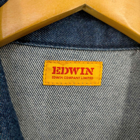 エドウィン EDWIN YELLOWTAB BOXフィット デニムジャケット メンズ JPN:L