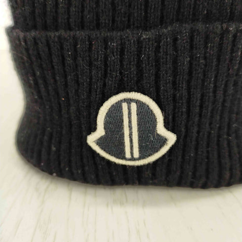 モンクレール MONCLER カシミヤ100% ニットキャップ メンズ ONE SIZE