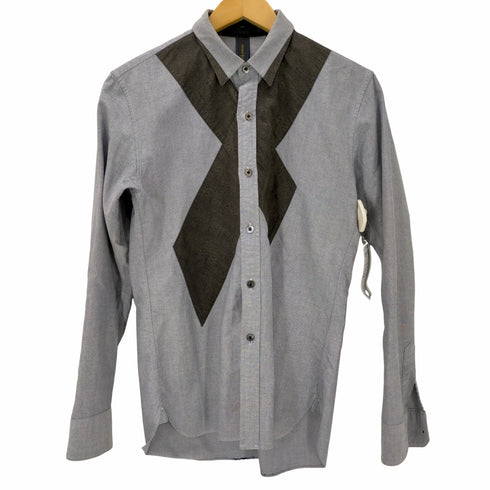 ミハラヤスヒロ MIHARA YASUHIRO Oxford Wool Patch Shirt メンズ JPN:44